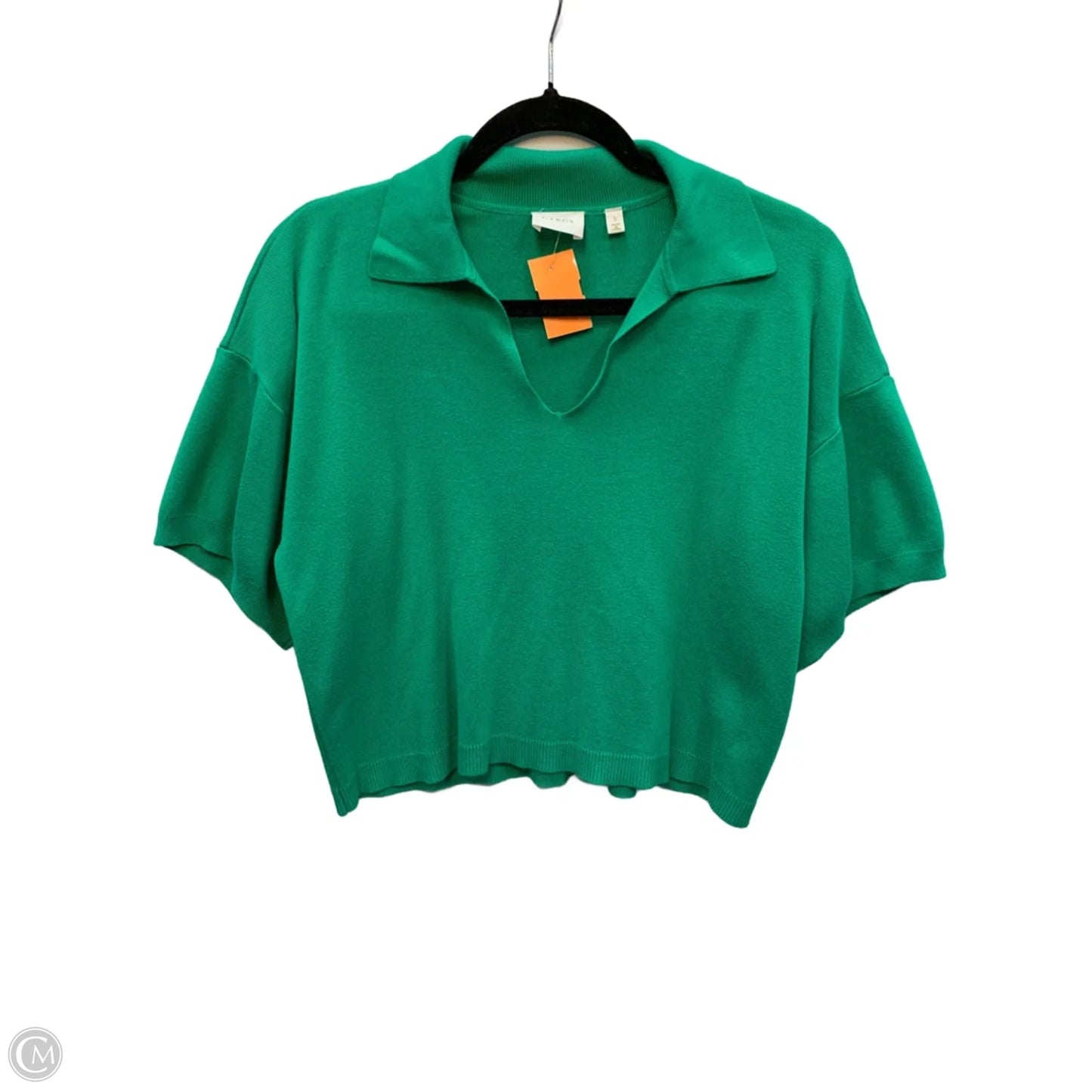 Top Short Sleeve By Cyrus In Green, Size: S