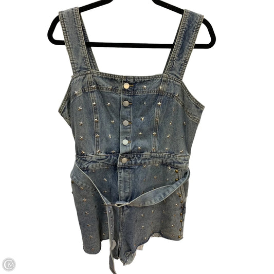 Romper By Baevely In Blue Denim, Size: M