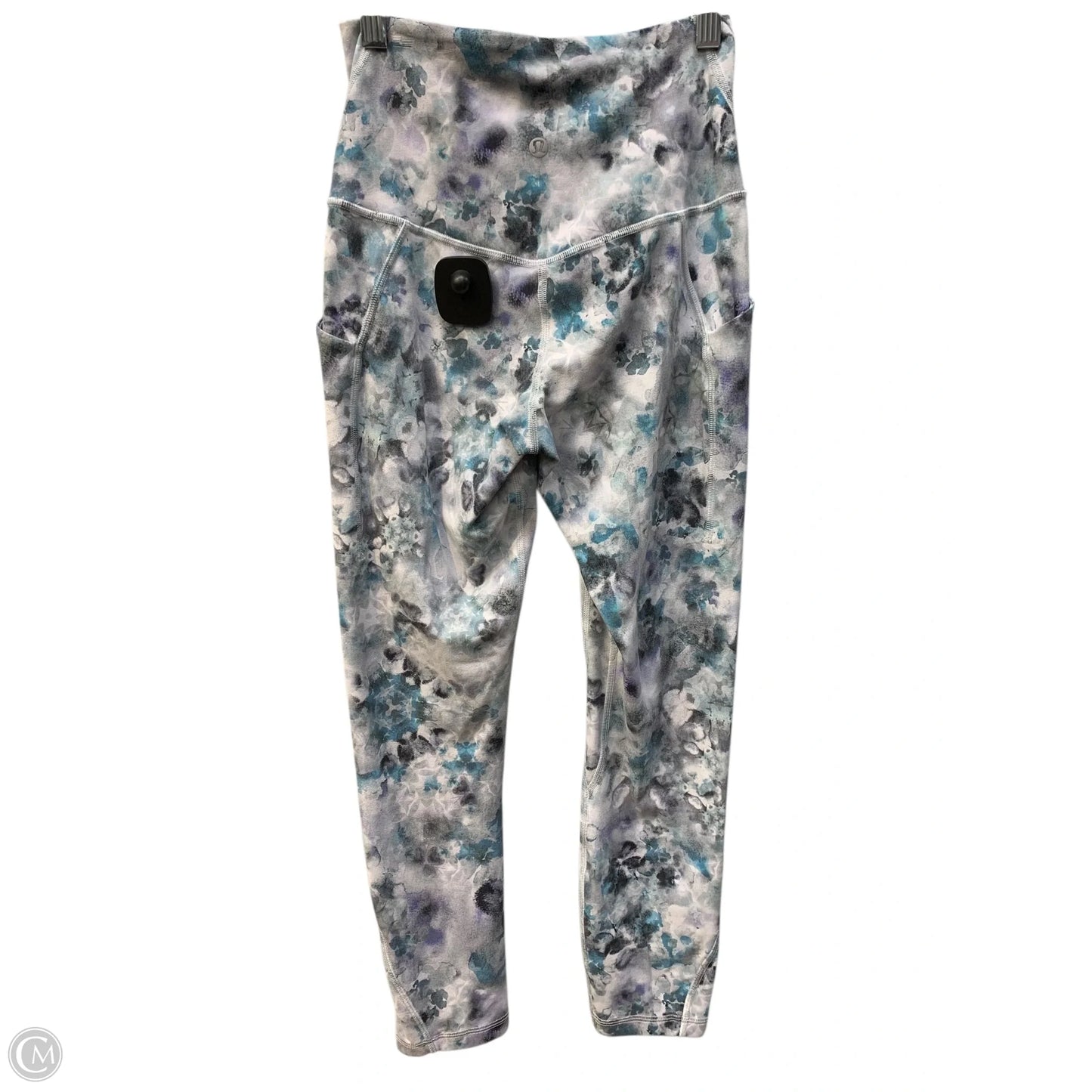 Athletic Leggings By Lululemon In Floral Print, Size: 4