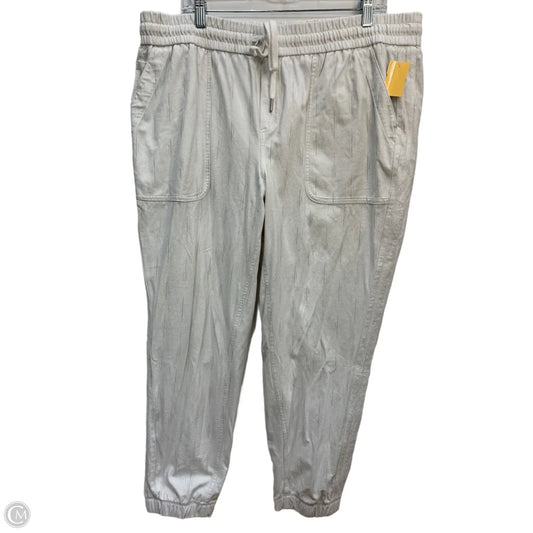 Athletic Pants By Athleta In White, Size: 18