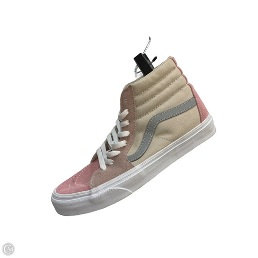 Shoes Sneakers By Vans In Pink, Size: 10.5