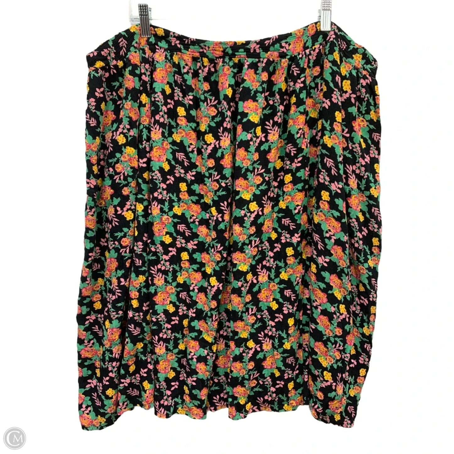 Skirt Mini & Short By Clothes Mentor In Floral Print, Size: Xxl