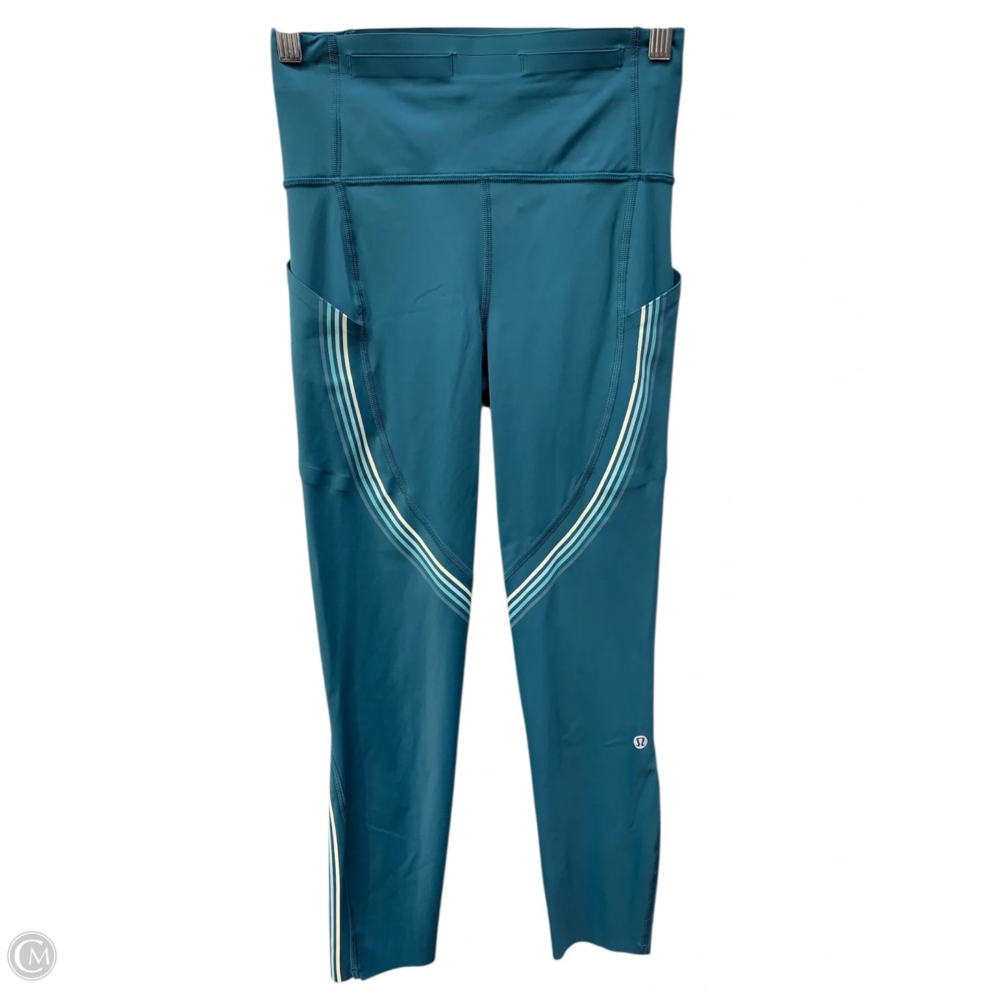 Athletic Leggings By Lululemon In Bronze, Size: 4