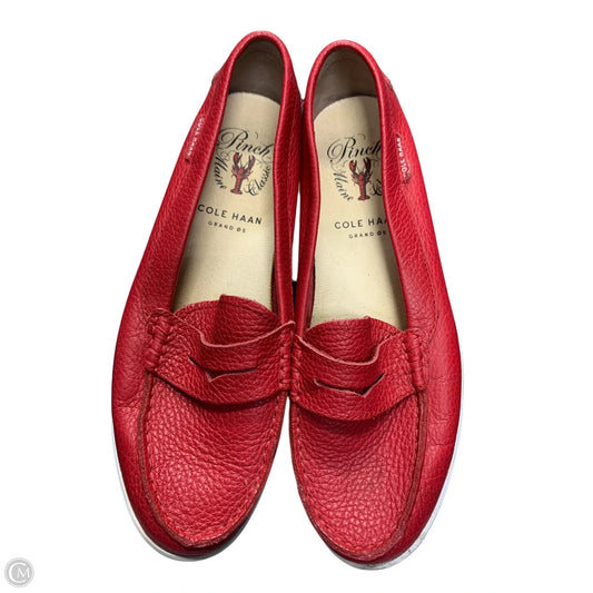 Shoes Flats By Cole-haan In Red, Size: 6.5