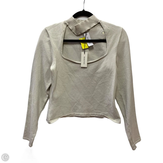 Top Long Sleeve By Babaton In Beige, Size: Xl