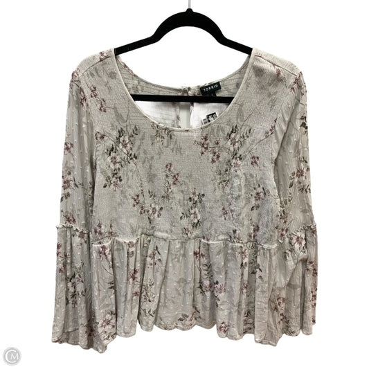 Top Long Sleeve By Torrid In Pink, Size: 2x