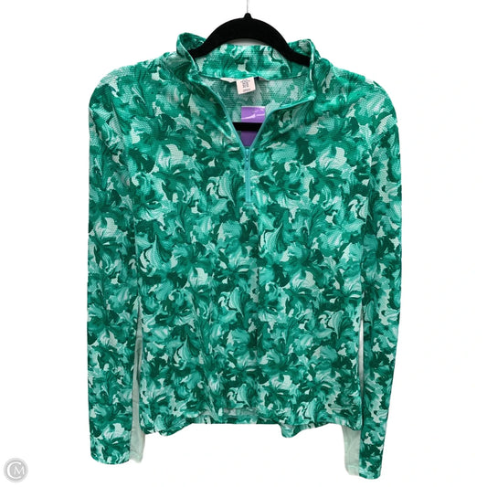 Athletic Top Long Sleeve Collar By Tommy Bahama In Green, Size: Xl