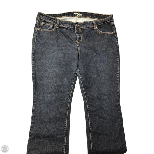 Jeans Boot Cut By Old Navy In Blue, Size: 16