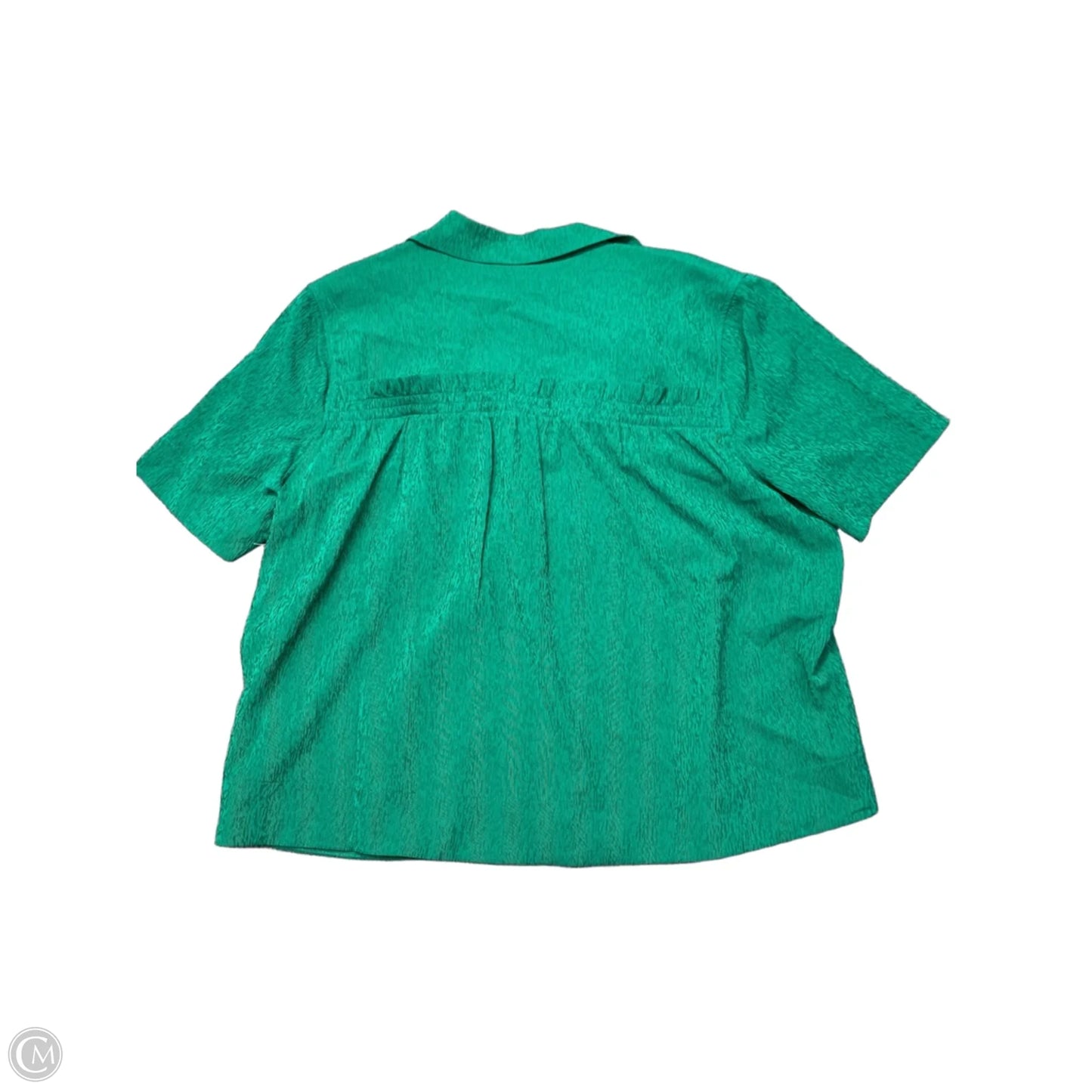 Top Short Sleeve By Athleta In Green, Size: S