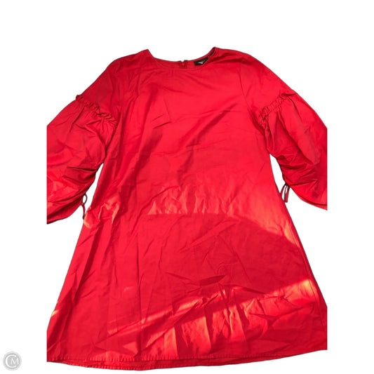Dress Casual Midi By Halogen In Red, Size: S