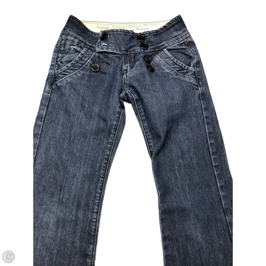 Jeans Flared By Clothes Mentor In Blue, Size: 4