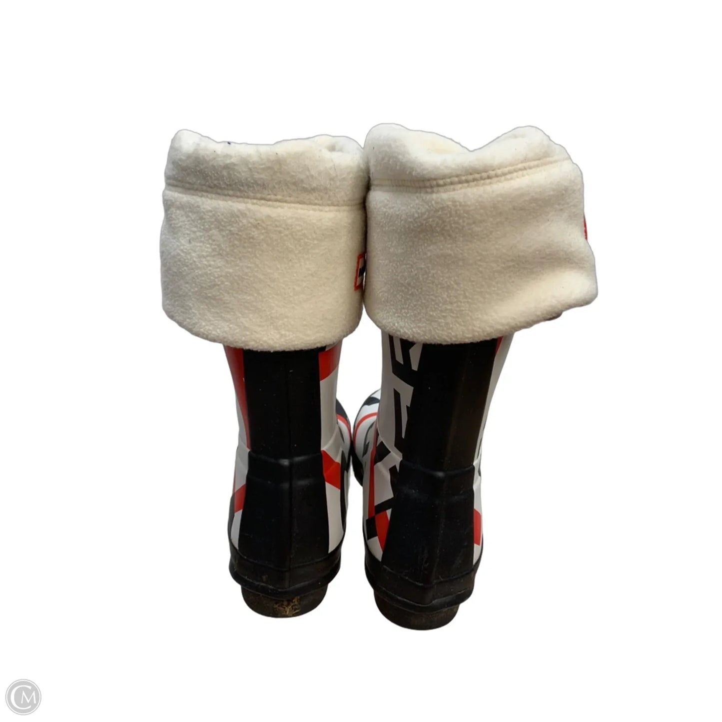 Boots Rain By Hunter In White, Size: 7