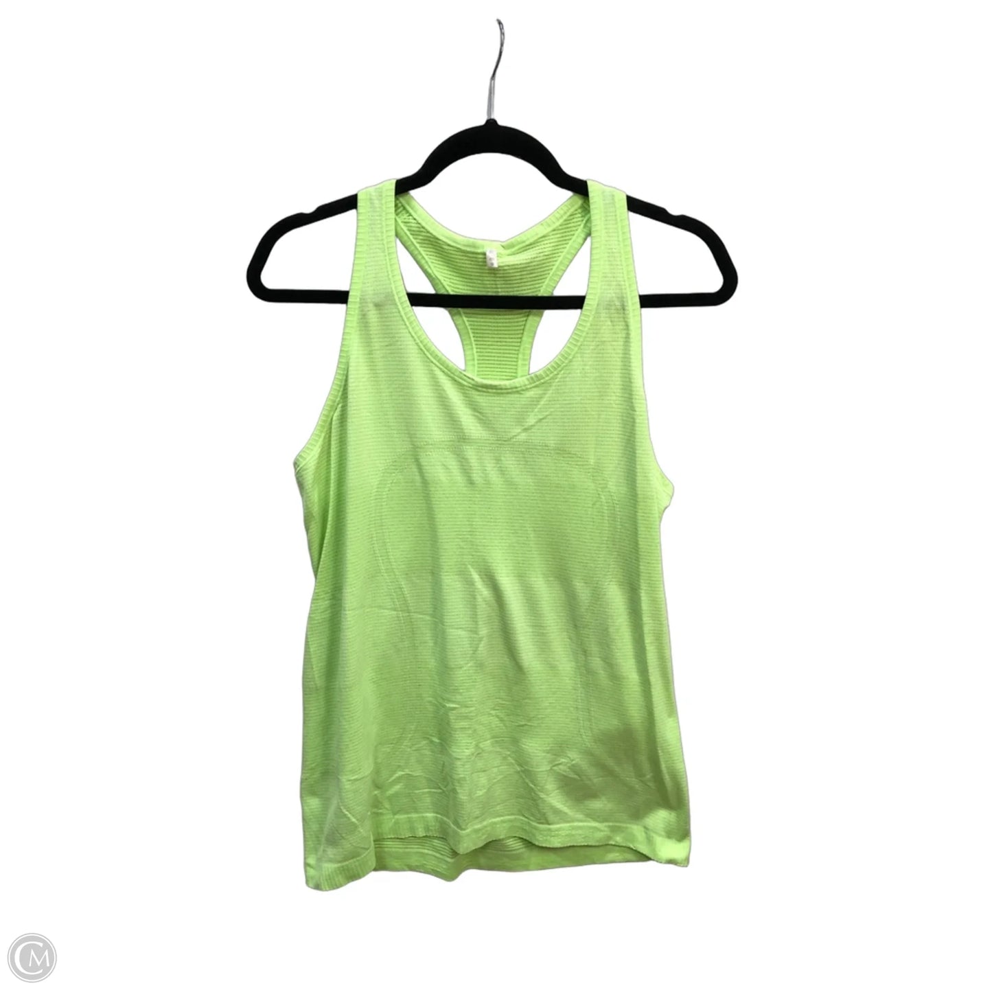 Athletic Tank Top By Lululemon In Yellow, Size: 12