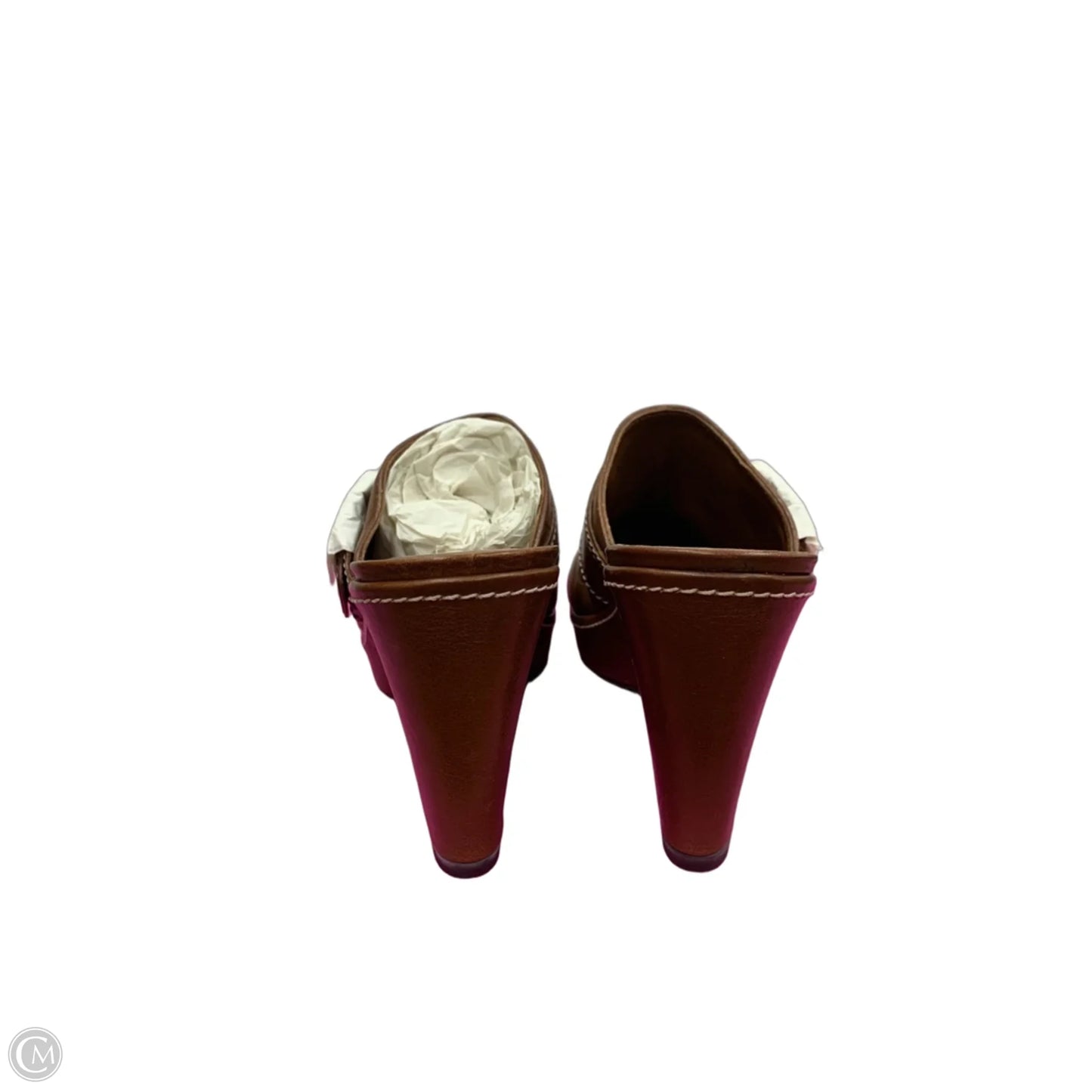 Shoes Designer By Coach In Brown, Size: 9.5