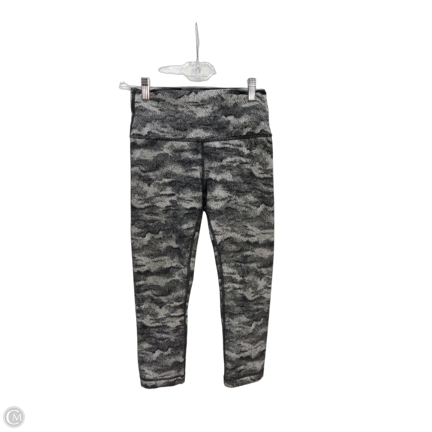 Athletic Leggings By Lululemon In Black & White, Size: 6