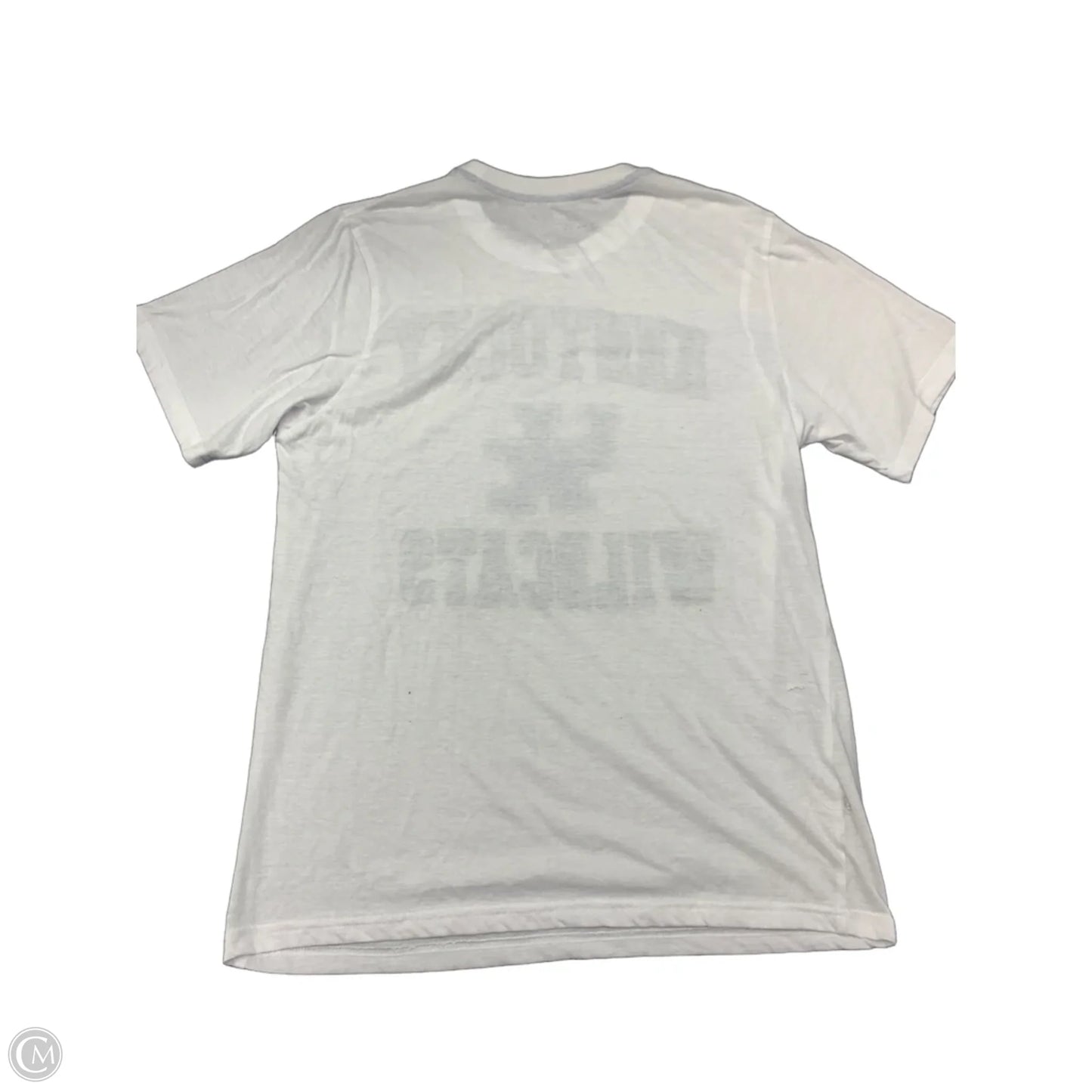 Top Short Sleeve By Colosseum In White, Size: L