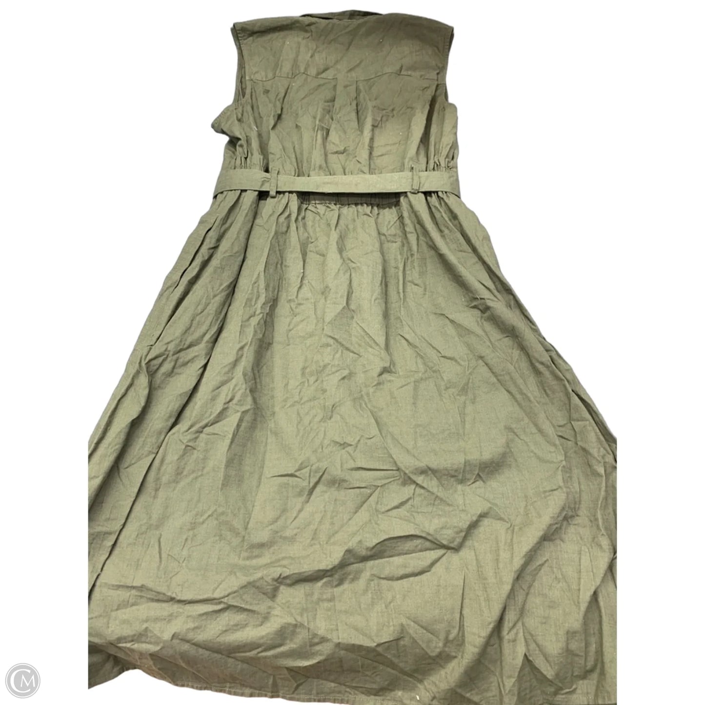 Dress Casual Maxi By Time And Tru In Green, Size: 3x