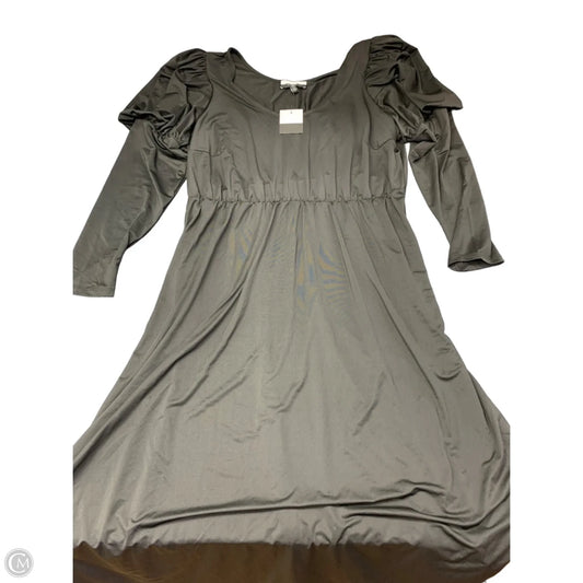 Dress Party Long By Eloquii In Black, Size: 22