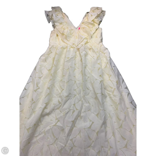 Dress Designer By Lilly Pulitzer In Yellow, Size: 12