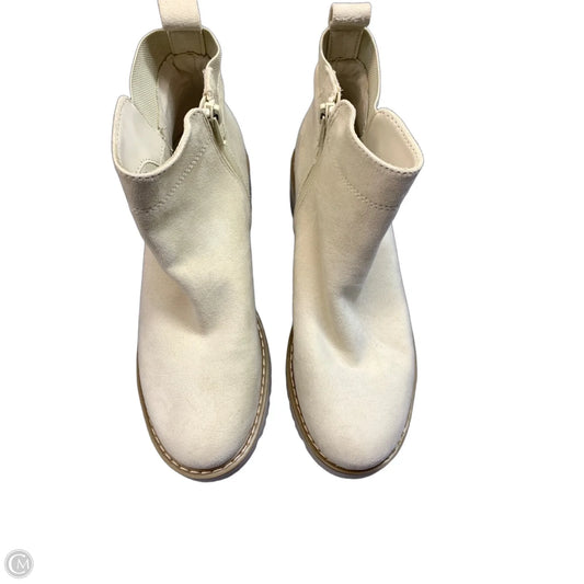 Boots Ankle Flats By Sonoma In White, Size: 9