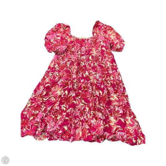 Dress Casual Short By Grace & Emma In Pink, Size: 3x