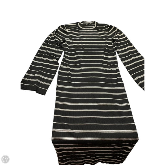 Dress Casual Maxi By J. Crew In Black & White, Size: Xl