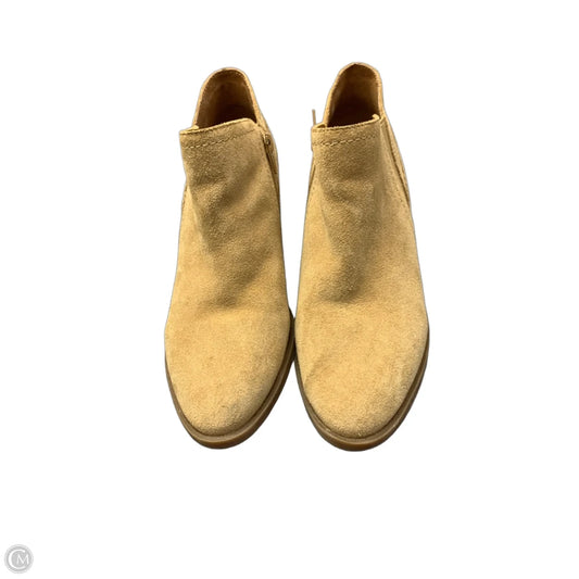 Boots Ankle Heels By Lucky Brand In Brown, Size: 7