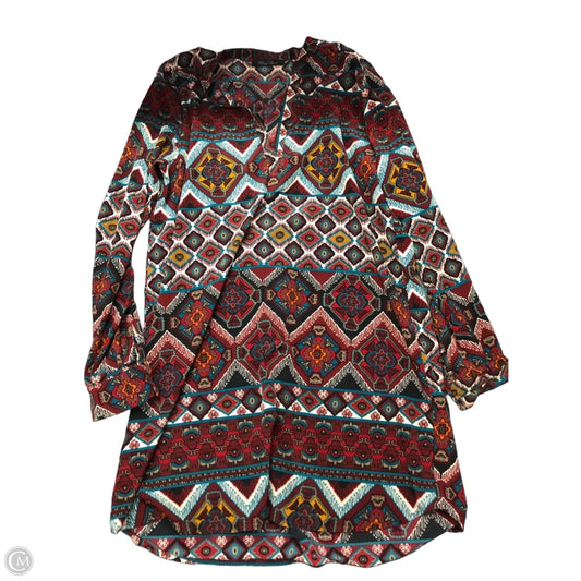 Dress Casual Short By Honey Punch In Multi-colored, Size: L