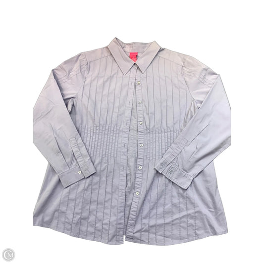 Top Long Sleeve By Clothes Mentor In Purple, Size: Xl