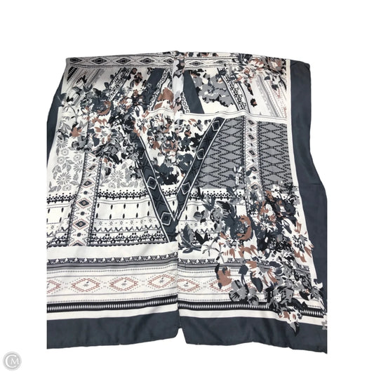 Shawl By Clothes Mentor In Brown & Grey