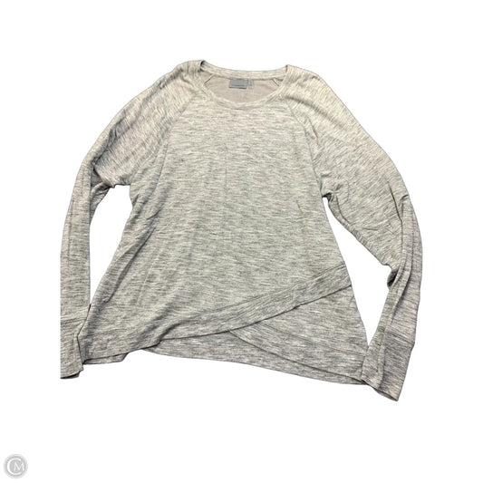 Athletic Sweatshirt Crewneck By Athleta In Grey, Size: Xl