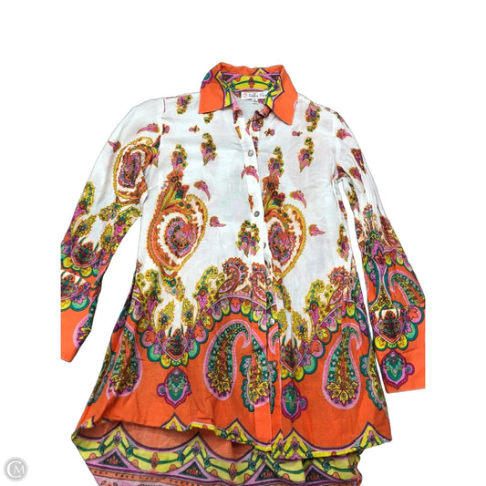 Top Long Sleeve By Belle + Sky In Multi-colored, Size: S