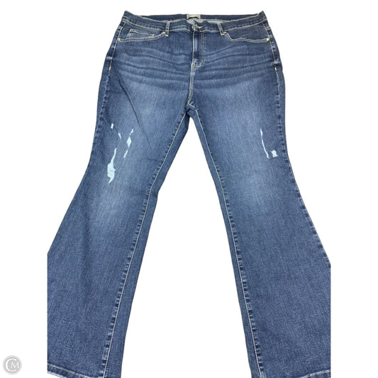 Jeans Boot Cut By Clothes Mentor In Blue Denim, Size: 20