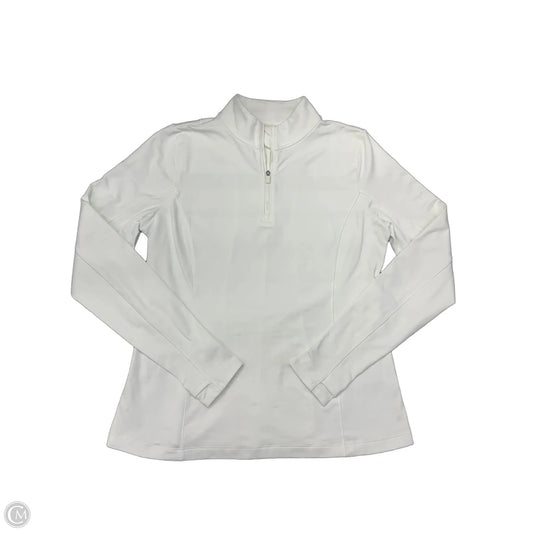 Sweatshirt Collar By Calia In White, Size: L