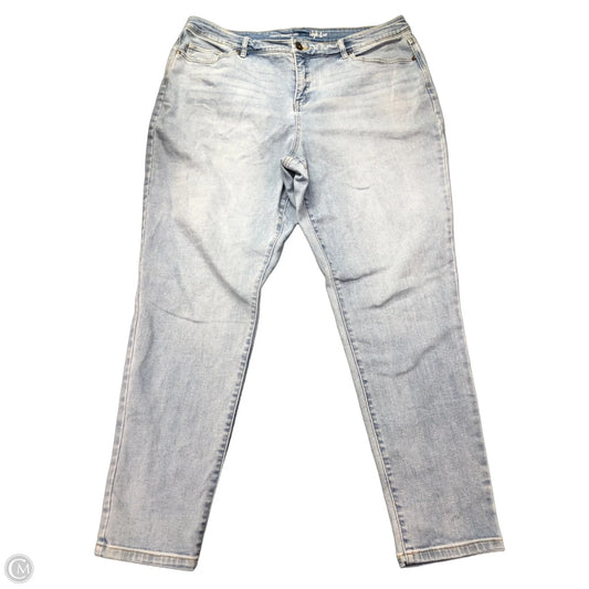 Jeans Skinny By Style And Co Collection Women In Blue Denim, Size: 18