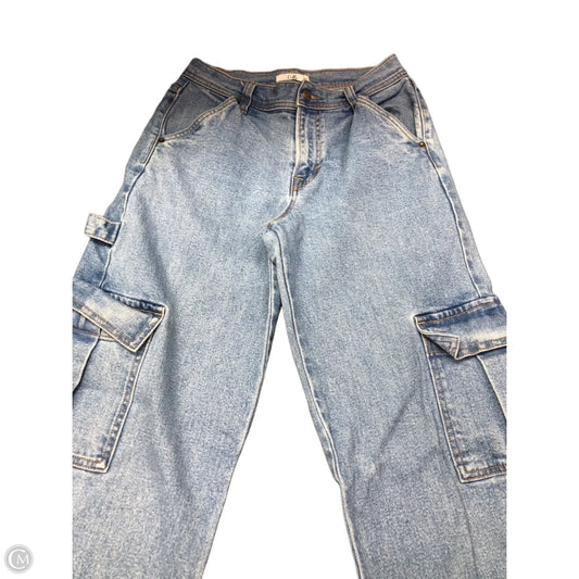 Jeans Straight By Cello In Blue Denim, Size: 0