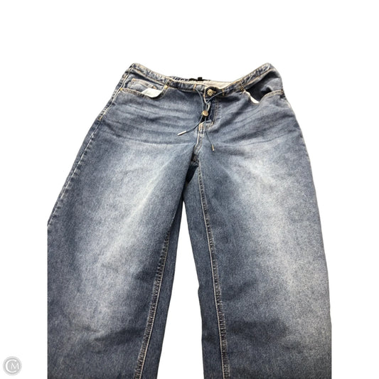 Jeans Straight By Madden Nyc In Blue Denim, Size: L