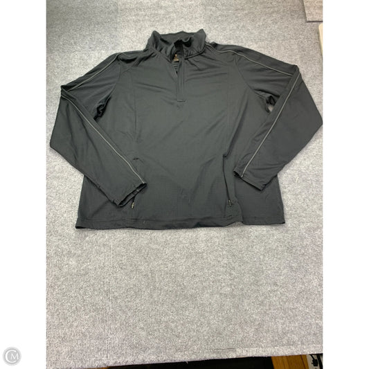 Athletic Sweatshirt Collar By Mondetta In Black, Size: Xxl