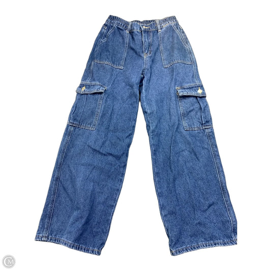 Jeans Straight By Shein In Blue Denim, Size: M