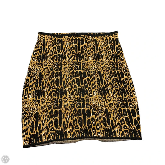 Skirt Mini & Short By Express In Animal Print, Size: M