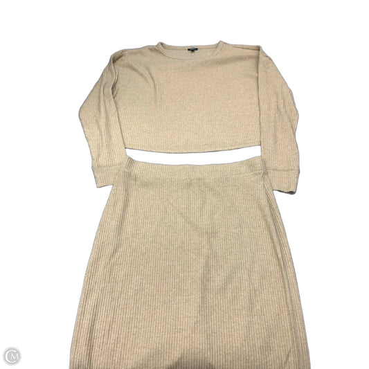 Skirt Set 2pc By Express In Brown, Size: M