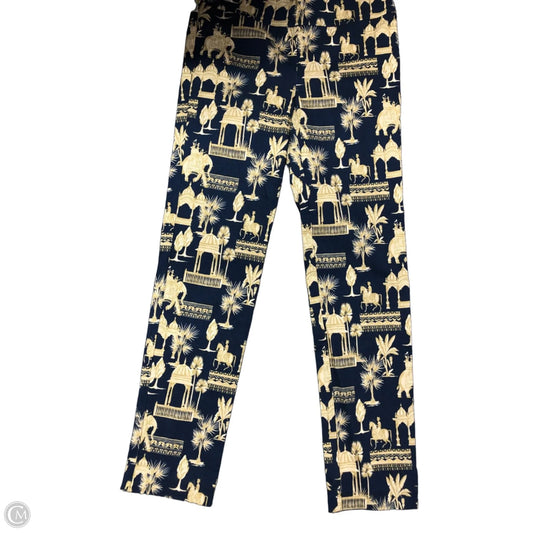 Pants Dress By J Mclaughlin In Blue & Gold, Size: 6