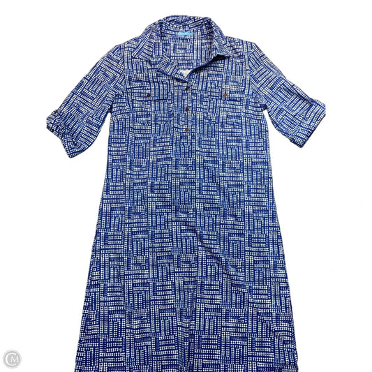 Dress Casual Midi By J Mclaughlin In Blue, Size: M
