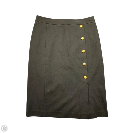 Skirt Midi By Talbots In Black, Size: 6