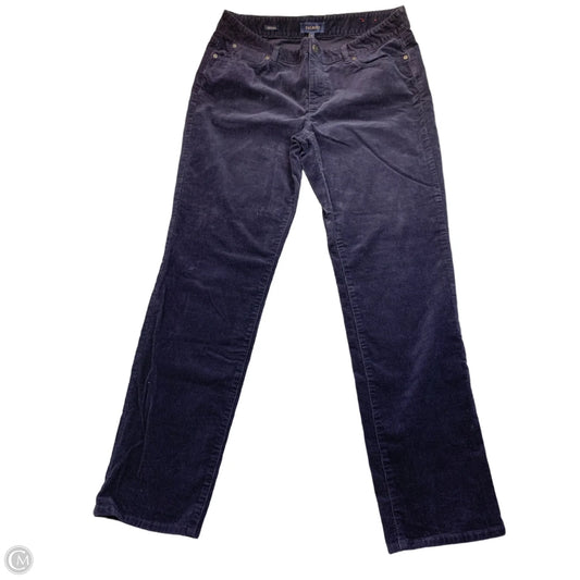 Pants Corduroy By Talbots In Navy, Size: 12