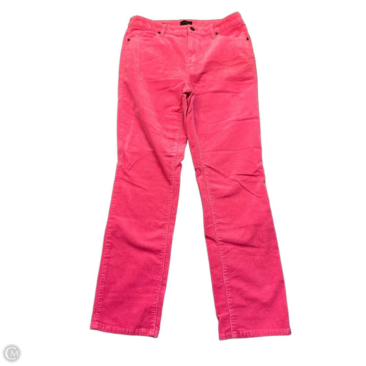 Pants Corduroy By Talbots In Pink, Size: 8
