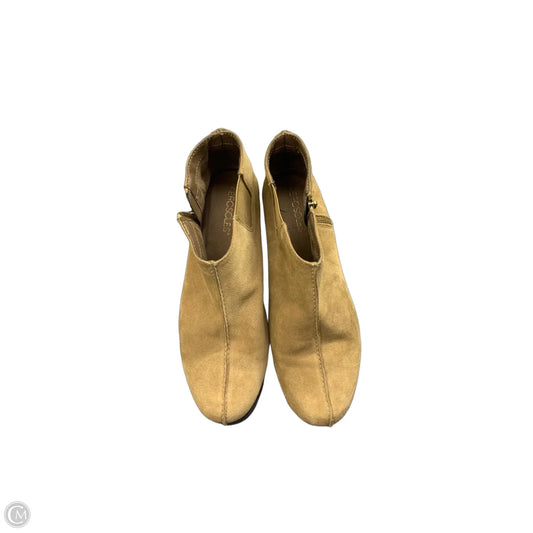 Boots Ankle Flats By Aerosoles In Brown, Size: 9