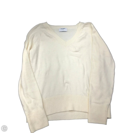 Sweater By Old Navy In Cream, Size: S