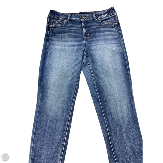 Jeans Skinny By Maurices In Blue Denim, Size: 18