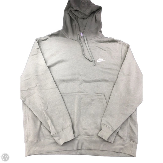 Athletic Sweatshirt Hoodie By Nike Apparel In Green, Size: Xxl